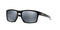 OAKLEY MEN'S OO9262 SLIVER RECTANGULAR SUNGLASSES POLISHED BLACK/BLACK - Like New