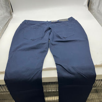 BLU ROCK SLIM STRETCH STRAIGHT JEANS - SIZE: MEN 36X32 - NAVY - Brand New