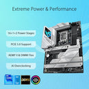 ASUS ROG Strix Z790-A Gaming WiFi II WiFi 7 Intel LGA 1700 ATX - Black/White - Like New