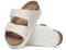 BIRKENSTOCK WOMEN'S ARIZONA FLEX PLATFORM - SIZE: WOMEN 5 - EGGSHELL - Like New