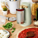 BEAUTIFUL EASY-PREP ELECTRIC CAN OPENER BY DREW BARRYMORE - SAGE GREEN - Like New