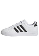 ADIDAS WOMEN'S GRAND COURT 2.0 SNEAKERS - SIZE: WOMEN 9.5 (AU/UK W8) BLACK/WHITE - Like New