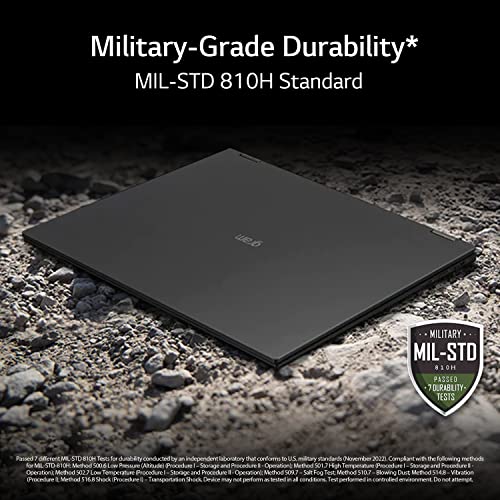 LG GRAM 17” WQXGA I7-1360P 32GB 2TB SSD RTX 3050 17Z90R-A.ADB9U1 - BLACK - Like New