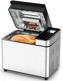 MERIOR 25-IN-1 BREAD MAKER WITH VISIBLE LID 2LB AUTOMATIC MACHINE BM901 - BLACK - Like New