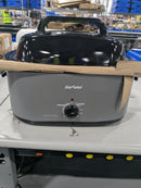 SUNVIVI ROASTER OVEN,22QT ELECTRIC ROASTER OVEN SELF-BASTING LID - GRAY - Like New