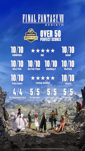 SQUARE ENIX FINAL FANTASY VII REBIRTH EXCLUSIVE AMAZON EDITION PS5 - Like New