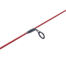 CARBON 36" ICE SPINNING ROD FISHING ROD MEDIUM ROD POWER 4-8 LB LI - RED/BLACK - Brand New