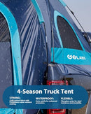 Golabs Truck Bed Tent for 5-6 Ft Bed, 6-10 Min Setup Waterproof PU2000mm - Like New