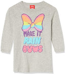AMAZON ESSENTIALS GIRLS DISNEY STAR MARVEL FROZEN PRINCESS SWEATER SMALL - GRAY - Brand New