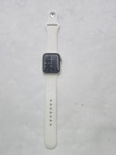 APPLE WATCH SERIES 4 GPS CELLULAR HERMES, 40MM STAINLESS STEEL WHITE SPORT BAND - Like New