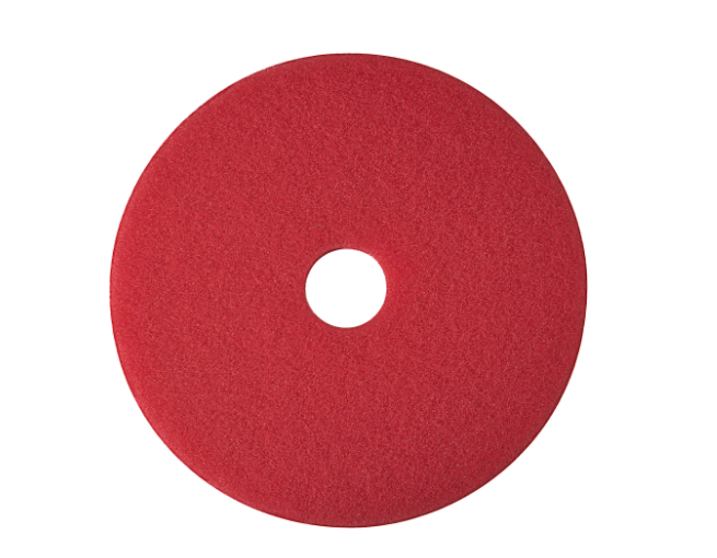 NIAGARA RED BUFFING PAD 5100N, 20 INCH DIAMETER, CASE OF 5 - Brand New