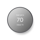 GOOGLE NEST SMART PROGRAMMABLE WIFI THERMOSTAT CHARCOAL - Brand New