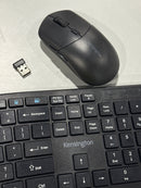 KENSINGTON PRO FIT ERGO KM680 EQ WIRELESS KEYBOARD MOUSE RECHARGEABLE - BLACK - Like New