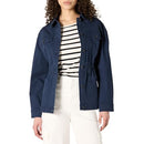 AMAZON ESSENTIALS WOMEN'S RELAXED-FIT DROPPED SHOULDER MIDWEIGHT JACKET NAVY XL - Brand New