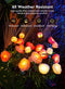 Brightown Solar Garden Lights - 4 Pack Solar Flowers Lights with Larger - Like New