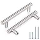 Probrico 10 Pack Euro Style T Bar Cabinet Pulls Stainless Steel Kitchen Handles - Brand New