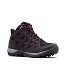 1865321 Columbia Women's Redmond V2 Mid Waterproof Hiking Boot Black Cherry 10 - Like New