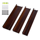 B091FFS83F AZSKY Espresso Floating Picture Shelves 24inch Denver Modern - Brown - Brand New