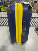 ROCKLAND LONDON HARDSIDE SPINNER WHEEL LUGGAGE, CARRY-ON 20" - NAVY/YELLOW - Brand New