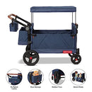RADIO FLYER ATLAS STROLL 'N WAGON, 3976B NAVY BLUE/RED, 1+, 3-IN-1 WAGON - Like New