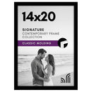 Americanflat 14x20 Picture Frame Polished Plexiglass - Signature Collection - Brand New