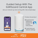 ARRIS SURFBOARD MAX TRI-BAND MESH SYSTEM WI-FI SPEED UP TO 3.8 GBPS WC4S - Like New