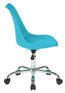 Ave Six OSP Home Furnishings EMS26-7-osp Armless Chair B013H1PG20 -Teal - Brand New