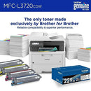 BROTHER WIRELESS DIGITAL COLOR ALL-IN-ONE PRINTER MFC-L3720CDW - WHITE - Like New