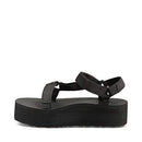 TEVA WOMEN'S FLATFORM UNIVERSAL SANDAL BLACK SIZE WOMEN 5 (AU/UK W3/W36) - Like New