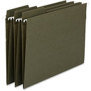 SMEAD 100% RECYCLED FASTAB HANGING FILE FOLDER STANDARD GREEN 20 PER 64137 - Brand New