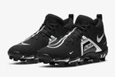 Nike Men's Alpha Menace 3 Shark Football Cleats Black/White Size 9.5 - Brand New