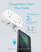 ANKER OUTLET EXTENDER USB POWEREXTEND PLUG 2 MINI 2 OUTLETS 2 USB PORTS - WHITE - Like New