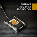 VERIFI P5100 DESKTOP USB PREMIUM FINGERPRINT READER - BLACK SILVER - Like New