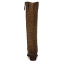 Naturalizer SOUL Women's Zoya Fashion Boot Brown Faux Leather 7 W - Like New