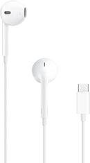APPLE EARPODS USB-C CONNECTOR BUILT IN MICROPHONE AND VOLUME BUTTONS - WHITE - Like New