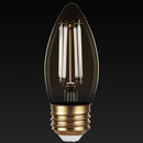 LUMINUS 300 LUMENS, 4 WATT, 3000 KELVIN,E26 BASE, FILAMENT BULB, LED - 3000K - Brand New