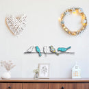Eangee Home Design Birds On A Wire Sea Blue 29 Length 1 Width 6 Height - Brand New