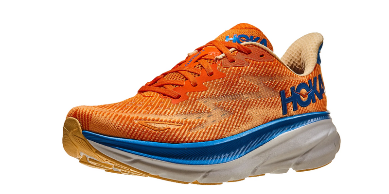 1127895 HOKA ONE ONE Men's Sneaker US Footwear Vibrant Orange/Impala - 12 Like New