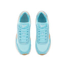 REEBOK WOMEN'S GLIDE LOW - SIZE: WOMEN 5.5 - DIGITAL BLUE/SUNKISSED ORANGE/CHALK - Like New