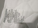 BIDDEFORD BLANKETS QUEEN QUILTED HEATED MATTRESS PAD - WHITE - Like New