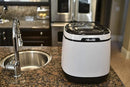 NewAir AI-250W Portable Countertop Ice Maker 50lbs Daily First Batch Black/White - Like New