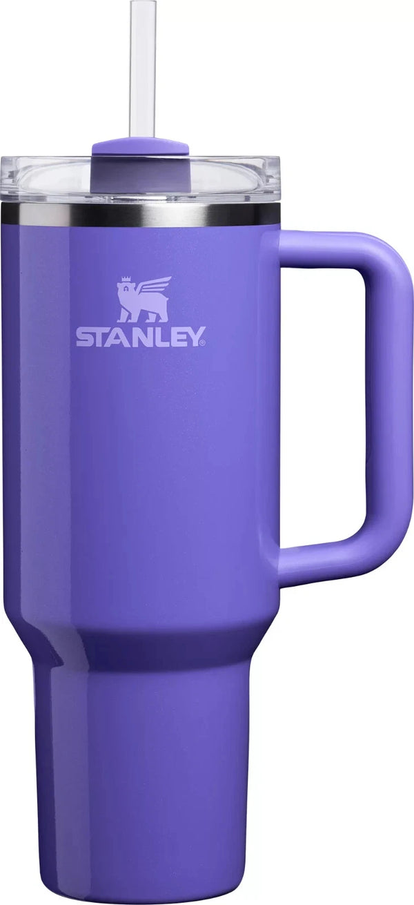 STANLEY QUENCHER H20 FLOWSTATE DHALIA SHIMMER TUMBLER 40 OZ - PURPLE - Like New