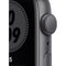 Apple Watch Nike SE GPS 44mm Space Gray with Black Nike Sport Band Like New