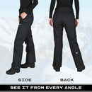 Arctix women's insulated snow pants black size M/31" inseam - Brand New