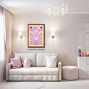 AL RAIED DFAIUY CANVAS WALL ART PREPPY ROOM DECOR TRENDY RETRO POSTER DAILY - Like New
