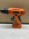 BLACK AND DECKER DECKER LD120 TYPE 1 DRILL/DRIVER, TOOL ONLY - ORANGE AND BLACK - Like New