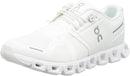 59.98373 On Women's Cloud 5 Sneakers Undyed-White/White 7 - Scratch & Dent