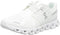 59.98373 On Women's Cloud 5 Sneakers Undyed-White/White 7 - Scratch & Dent