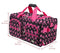 ROCKLAND ROLLING DUFFEL BAG 22" - BLACK PINK DOT - Brand New