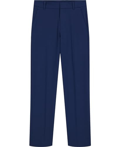 Tommy Hilfiger Boys Flex Dress Pant Zip Fly Bank Blue Size 12 - Brand New